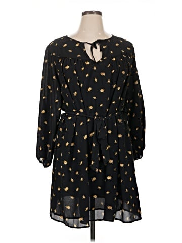 Madewell Tie-Waist Mini Dress in French Daisies (view 1)