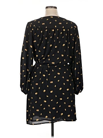Madewell Tie-Waist Mini Dress in French Daisies (view 2)