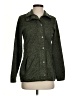 Eddie Bauer 100% Polyester Tweed Green Coat Size XS - photo 1