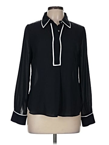 Carmen Carmen Marc Valvo Long Sleeve Blouse (view 1)