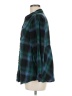 J.Jill Plaid Green Long Sleeve Button-Down Shirt Size Med Petite - photo 5