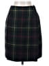 Talbots Plaid Green Formal Skirt Size 2 - photo 1