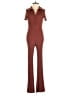 Shein Brown Jumpsuit Size XS - photo 1