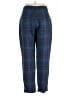 Brora 100% Viscose Plaid Blue Casual Pants Size 18 - photo 2