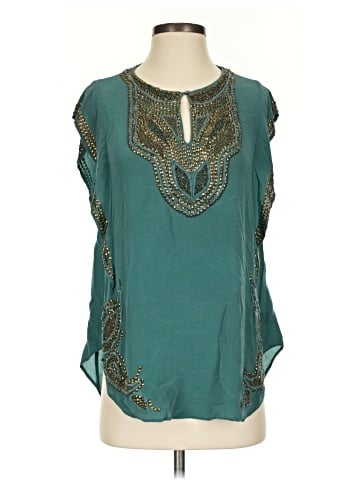 Calypso St. Barth Short Sleeve Blouse (view 1)