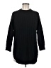 Roucha 100% Merino Wool Black Wool Pullover Sweater Size M - photo 1