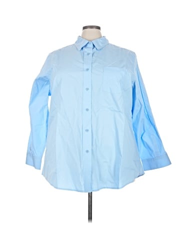 Denim 24/7 3/4 Sleeve Button-Down Shirt (view 1)