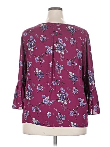 Elle 3/4 Sleeve Blouse (view 2)