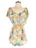 Full Circle Trends With Love 100% Rayon Paisley Yellow Romper Size S - photo 1