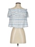 American Eagle Outfitters Blue Short Sleeve Blouse Size XS - photo 1