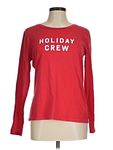 J.Crew Factory Store Long Sleeve T-Shirt (view 1)