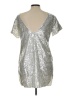 Assorted Brands Metallic Silver Cocktail Dress Size L (estimated) - photo 2
