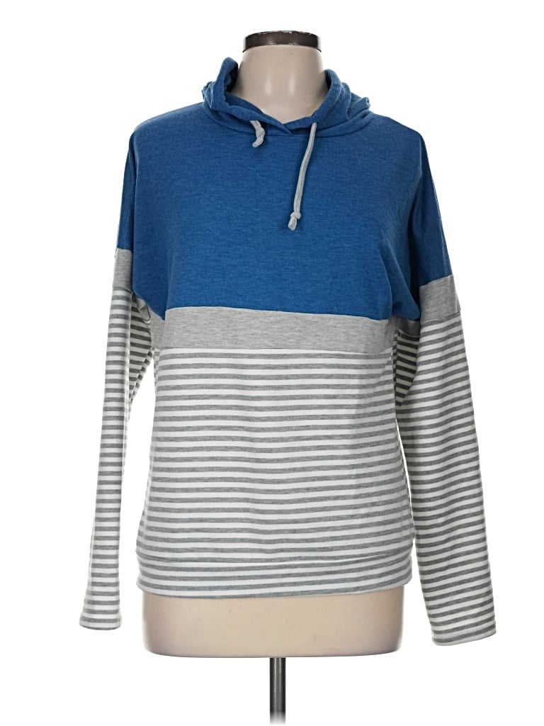 Pre-owned Assorted Brands Pullover Sweater In Blue