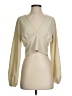 Monki Ivory Long Sleeve Blouse Size S - photo 1