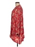 Billabong 100% Rayon Red Kimono Size Med - Lg - photo 5