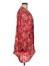 Billabong 100% Rayon Red Kimono Size Med - Lg - photo 4