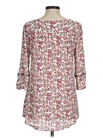Indigo Soul 3/4 Sleeve Blouse (view 2)