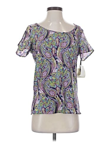 Hinge Short Sleeve Blouse (view 1)