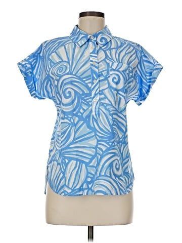 Vineyard Vines Short Sleeve Blouse (view 1)