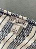 J for Justify 100% Polyester Stripes Silver White Jumpsuit Size S - photo 4