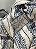 J for Justify 100% Polyester Stripes Silver White Jumpsuit Size S - photo 5