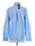 Lulus 100% Cotton Stripes Blue Long Sleeve Button-Down Shirt Size S - photo 2