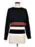 Papermoon Color Block Black Pullover Sweater Size M - photo 1