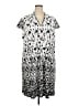 Avenue Print Silver Casual Dress Size 26 - 28 Plus - photo 1