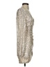 Windsor Metallic Silver Cocktail Dress Size S - photo 4