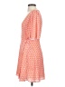 Alice + Olivia 100% Polyester Polka Dots Orange Casual Dress Size 4 - photo 5