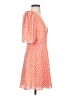 Alice + Olivia 100% Polyester Polka Dots Orange Casual Dress Size 4 - photo 4