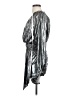 House of CB Metallic Silver Cocktail Dress Size S - photo 5