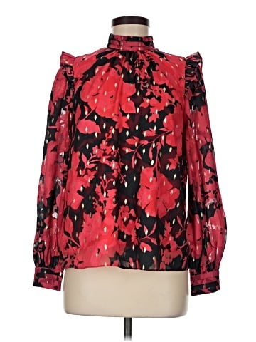 Pinch Long Sleeve Blouse (view 1)