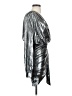 House of CB Metallic Silver Cocktail Dress Size S - photo 4