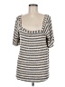 Daytrip Gray Short Sleeve Top Size M - photo 1