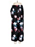 Candie's 100% Rayon Floral Black Casual Pants Size M - photo 1