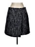 Ann Taylor LOFT Tweed Blue Casual Skirt Size 10 - photo 1