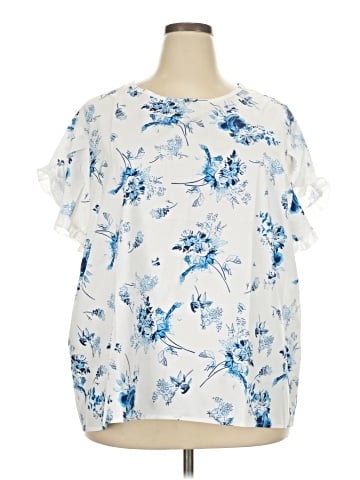 Unbranded Short Sleeve Blouse (view 1)