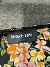 Sugar Lips 100% Polyester Floral Black Casual Dress Size S - photo 6