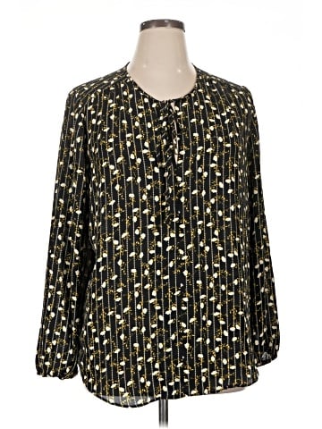 Premise Studio Long Sleeve Blouse (view 1)