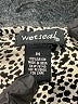 Wet Seal 100% Rayon Animal Print Gray Romper Size M - photo 4
