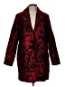 Chico's Paisley Red Coat Size Lg (2) - photo 1