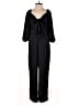 J.Crew 100% Polyester Solid Black Jumpsuit Size 2 - photo 1