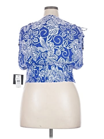 By & By Short Sleeve Blouse (view 2)