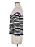 Nic + Zoe Checkered-gingham White Pullover Sweater Size M - photo 5