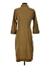 A. Cheng Brown Casual Dress Size S - photo 2