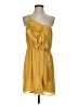 BCBGeneration Yellow Cocktail Dress Size S - photo 1
