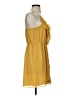BCBGeneration Yellow Cocktail Dress Size S - photo 4