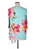 E. Luna Teal 3/4 Sleeve Blouse Size 1X - photo 2