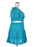 City Triangles 100% Polyester Polka Dots Teal Casual Dress Size XXL - photo 4